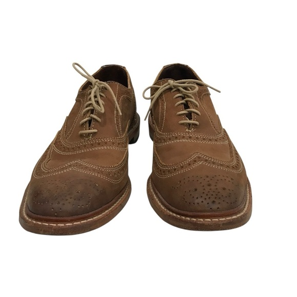 Allen Edmonds Neumok Dress Shoes Men’s 10D Brown Leather Wingtip Made USA main image 4